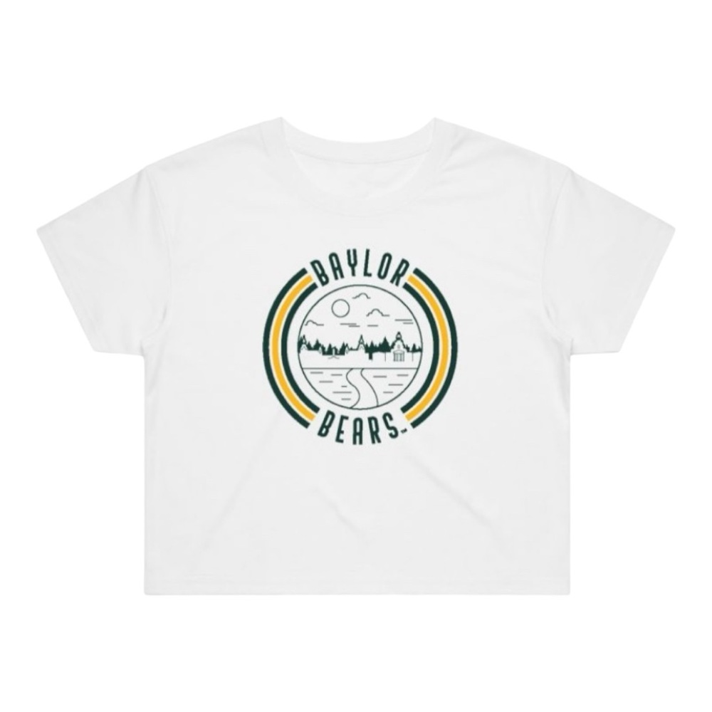 NWT- Baylor University Crop Top- Women’s Size Medium